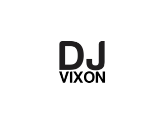 DJ Vixon logo design by dibyo