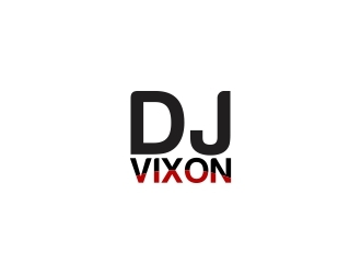 DJ Vixon logo design by dibyo