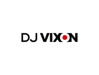DJ Vixon logo design by DesignHell