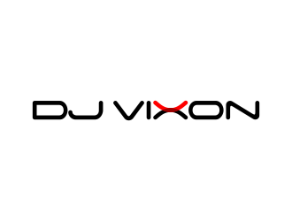 DJ Vixon logo design by ekitessar
