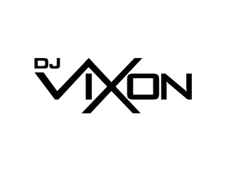 DJ Vixon logo design by cintoko