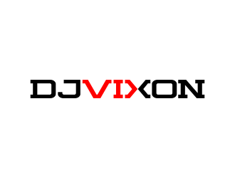 DJ Vixon logo design by ekitessar
