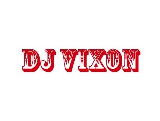 DJ Vixon logo design by maserik