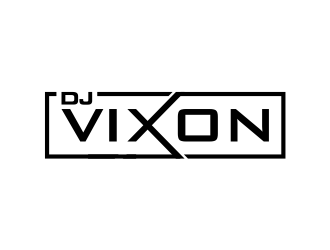 DJ Vixon logo design by cintoko