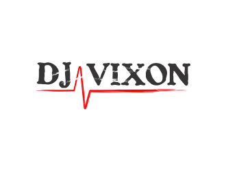 DJ Vixon logo design by mutafailan