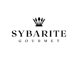 Sybarite Gourmet logo design by Kewin