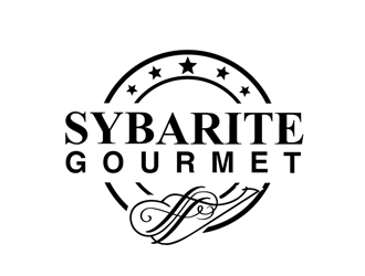 Sybarite Gourmet logo design by Roma