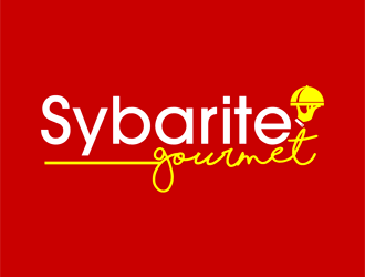Sybarite Gourmet logo design by enzidesign
