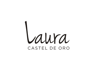 Laura Castel de Oro logo design by dewipadi