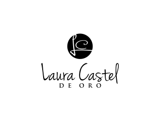 Laura Castel de Oro logo design by oke2angconcept
