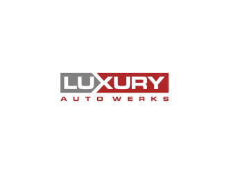 Luxury Auto Werks logo design by haidar