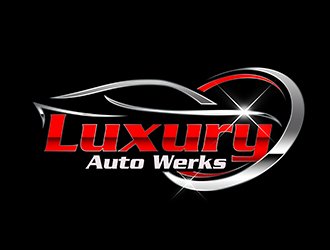 Luxury Auto Werks logo design by 3Dlogos
