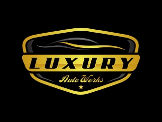 Luxury Auto Werks logo design by fawadyk