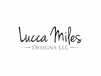 Lucca Miles Designs LLC logo design by hopee