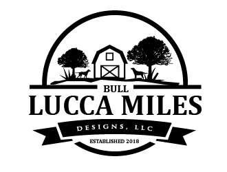 Lucca Miles Designs LLC logo design by shravya