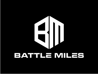 BATTLE MILES logo design by dewipadi