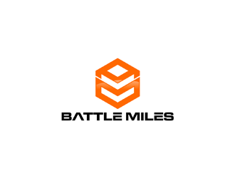 BATTLE MILES logo design by ndaru