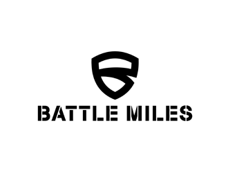 BATTLE MILES logo design by bomie