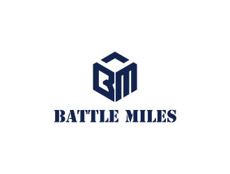 BATTLE MILES logo design by ammad