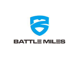 BATTLE MILES logo design by sitizen