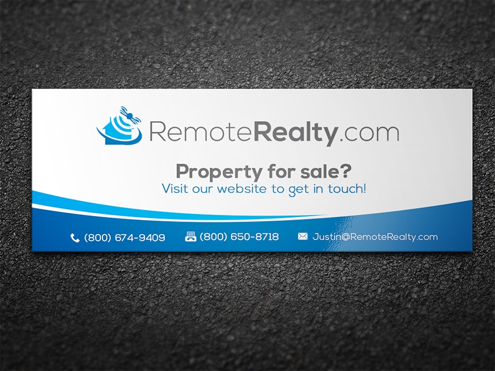 RemoteRealty.com logo design by aamir