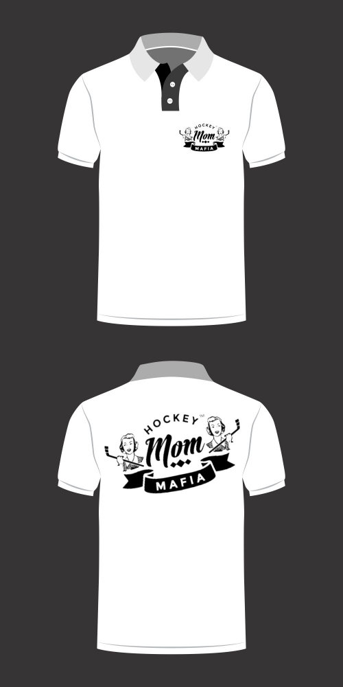 Hockey Mom Mafia logo design by GenttDesigns