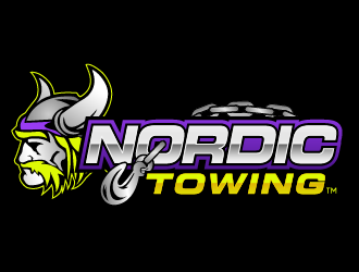 Nordic Towing logo design by THOR_