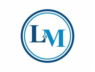 L&M logo design by 48art