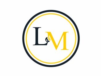 L&M logo design by 48art