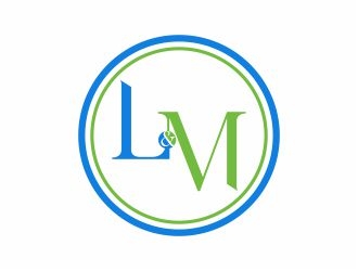 L&M logo design by 48art