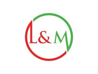 L&M logo design by 48art