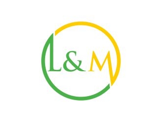 L&M logo design by 48art