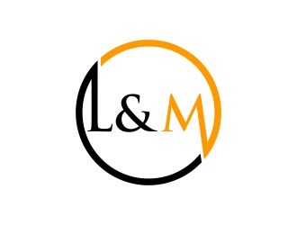 L&M logo design by 48art