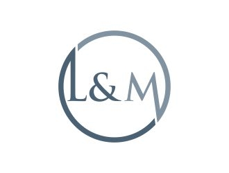 L&M logo design by 48art