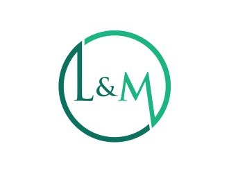 L&M logo design by 48art