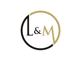 L&M logo design by 48art