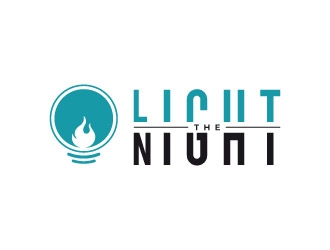 Light the Night logo design by fillintheblack