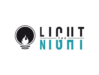 Light the Night logo design by fillintheblack