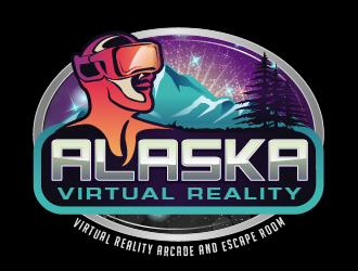 Alaska Virtual Reality logo design by THOR_