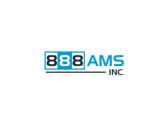 888AMS INC. logo design by violin