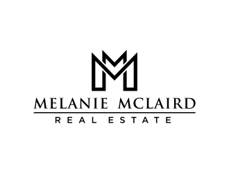 Melanie McLaird Real Estate logo design by hidro