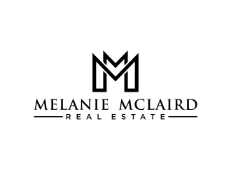 Melanie McLaird Real Estate logo design by hidro