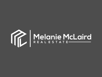 Melanie McLaird Real Estate logo design by MUNAROH