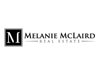 Melanie McLaird Real Estate logo design by jaize