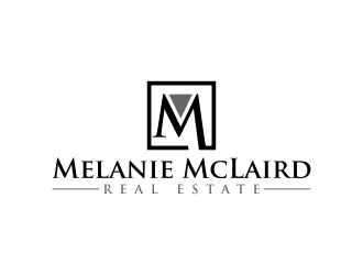 Melanie McLaird Real Estate logo design by FriZign