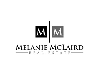 Melanie McLaird Real Estate logo design by FriZign