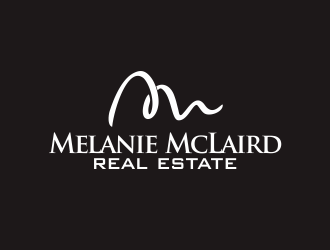 Melanie McLaird Real Estate logo design by YONK