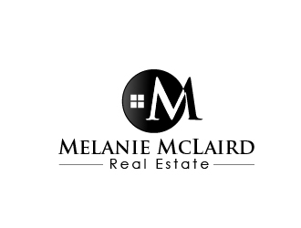 Melanie McLaird Real Estate logo design by art-design