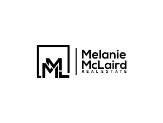 Melanie McLaird Real Estate logo design by MUNAROH