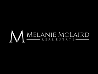 Melanie McLaird Real Estate logo design by mutafailan